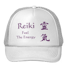 Reiki Symbol Feel The Energy Hat