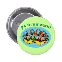 Reindeer Choir - Joy to the World Pin