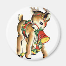 Reindeer Refrigerator Magnets