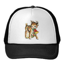 Reindeer Trucker Hat
