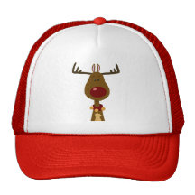 Reindeer Trucker Hat