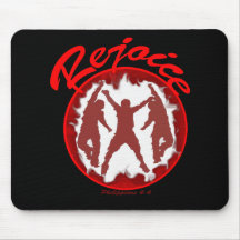 Rejoice - Philippians 4.4 Mouse Mat