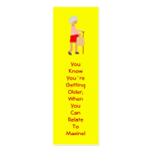 Relating To Maxine Business Card