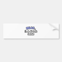 Relax...I'm An Air Traffic Controller Bumper Stickers