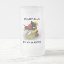 Relaxation Is My Mantra (Java Duke Code) Mugs