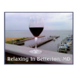 Relaxing In Betterton, MD Postcard