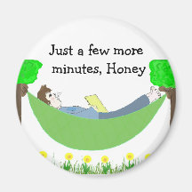 Relaxing in the Hammock Magnet