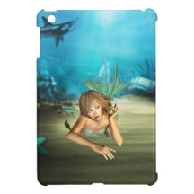 Relaxing Mermaid iPad Mini Cover