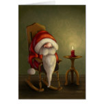 Relaxing Santa Greeting Cards