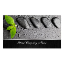 Relaxing Zen Business Card Template