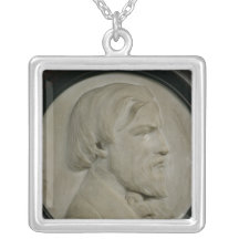 Relief medallion of Frederic Ozanam Pendant