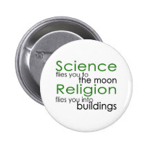 Religion and Science Pin