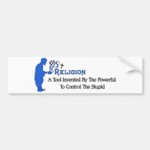 Religion Tool Bumper Stickers