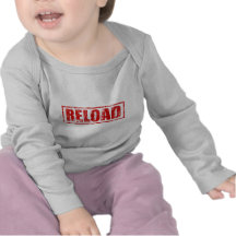 Reload! - Video Game Gamer Gaming Shoot Gun Tee Shirt