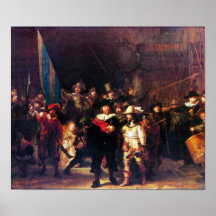 Rembrandt Harmenszoon van Rijn - Night Watch Posters