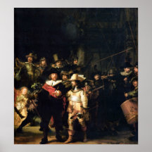 Rembrandt - The Night Watch detail Print