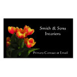 Rembrandt Tulip Elegant Business Card