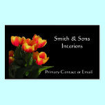 Rembrandt Tulip Elegant Business Card business cards