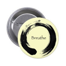 Remember to Breathe! Pinback Buttons