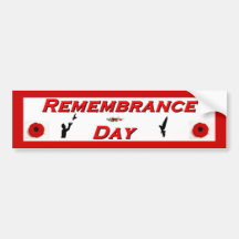 Remembrance Day Bumper Stickers