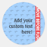 Remove Before Flight - Avaiation Sticker