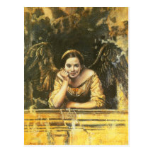 Renaissance Angel Design Post Cards