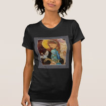Renaissance Angel & Dove Christmas t-shirts