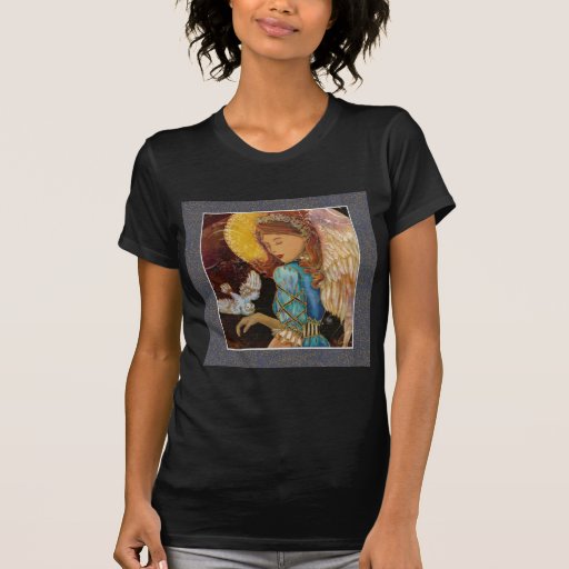 Renaissance Angel & Dove Christmas T-shirts