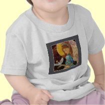 Renaissance Angel & Dove Christmas t-shirts