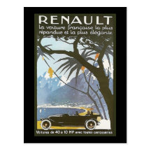 Renault Postcards