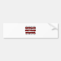 Renegade Software Engineer Bumper Stickers