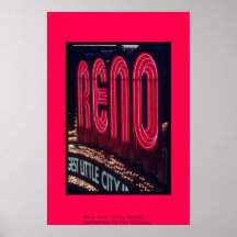 Reno Arch, Reno, Nevada Print