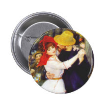 Renoir Dance at Bougival Button