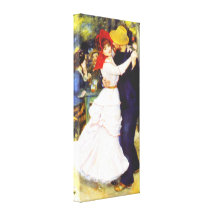 Renoir Dance at Bougival Canvas Print