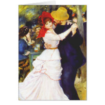Renoir Dance at Bougival Greeting Card