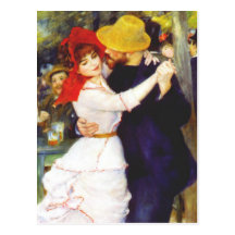 Renoir Dance at Bougival Postcard