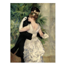 Renoir Dancing in the City Postcard