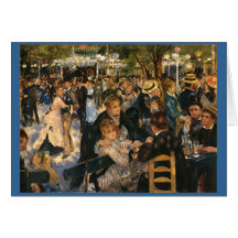 Renoir's Bal du   de la Galette (1876) Cards