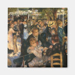 Renoir's Bal du   de la Galette (1876) Refrigerator Magnet