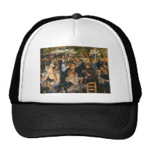 Renoir's Bal du   de la Galette (1876) Mesh Hat