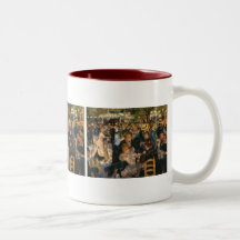 Renoir's Bal du   de la Galette (1876) Mugs