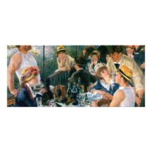 Renoir's Luncheon of the Boating Party (1881) Customized Rack Card