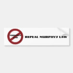 Repeal Murphy's Law Bumper Sticker