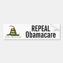 Repeal Obamacare Bumper Sticker