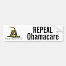 Repeal Obamacare Bumper Sticker