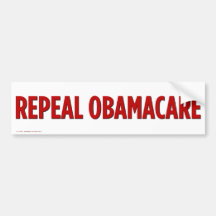 Repeal Obamacare Bumper Sticker