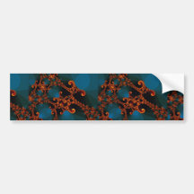 Repeat Fractal Bumper Sticker
