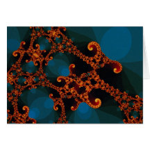Repeat Fractal Greeting Card
