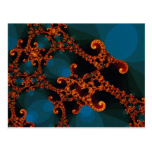 Repeat Fractal Postcards