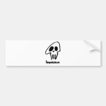 Repentance noir fond blanc bumper stickers